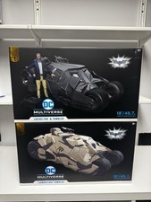 McFarlane DC Multiverse Batman The Dark Knight Lucius Fox & Tumbler & Camo Gold