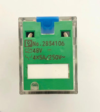 PHOENIX CONTACT REL-IR/LDP- 48DC/4X21AU Plug In Relay 2834106 (10 Pcs In Box)