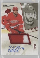 2022-23 SPx Auto Patch 4/25 Robby Fabbri #78 Patch Auto 2d8
