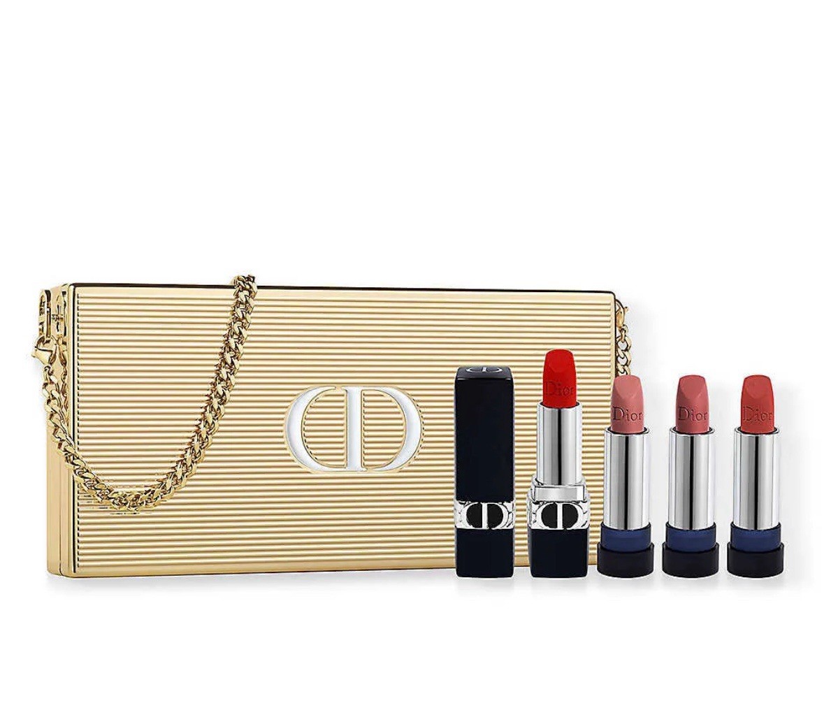 Dior rouge Minaudiere Clutch Coffret Holiday Lipstick collection