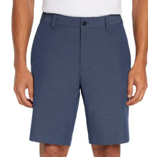 Banana Republic Men's Comfort Flat Front Shorts, Blue, 30