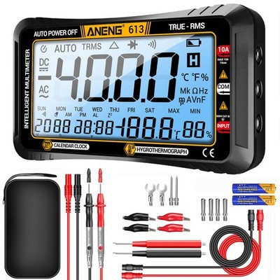 Digital Multimeter Tester4000 Counts Voltage Testerautoranging Trms Volt Meterla
