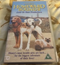 Vintage Retro Homeward Bound 2 - Lost In San Francisco VHS/SH 