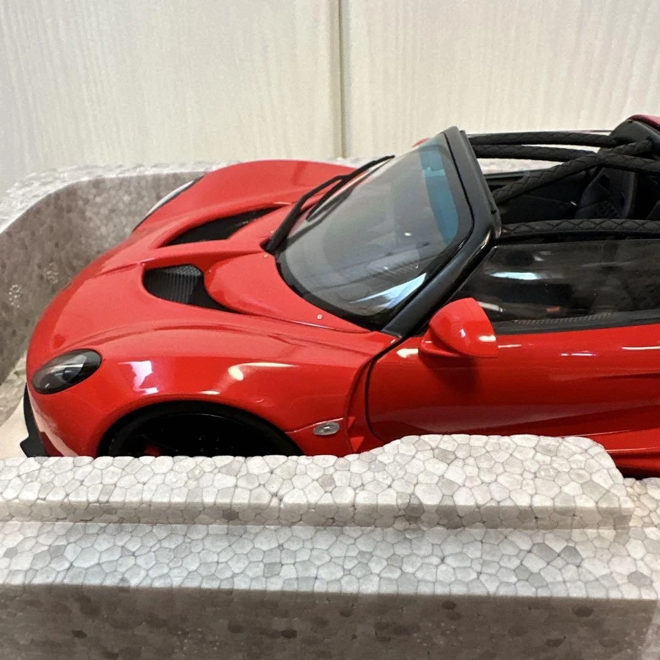 Autoart 1/18 Hennessey Venom GT ROJO Diecast modelo de coche exhibición coleccionable Foto 4 de 4