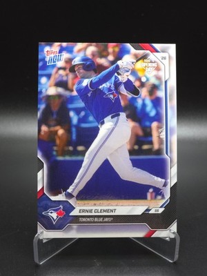 Ernie Clement 2026 Topps Now Road To Opening Day Toronto Blue Jays PR: 731