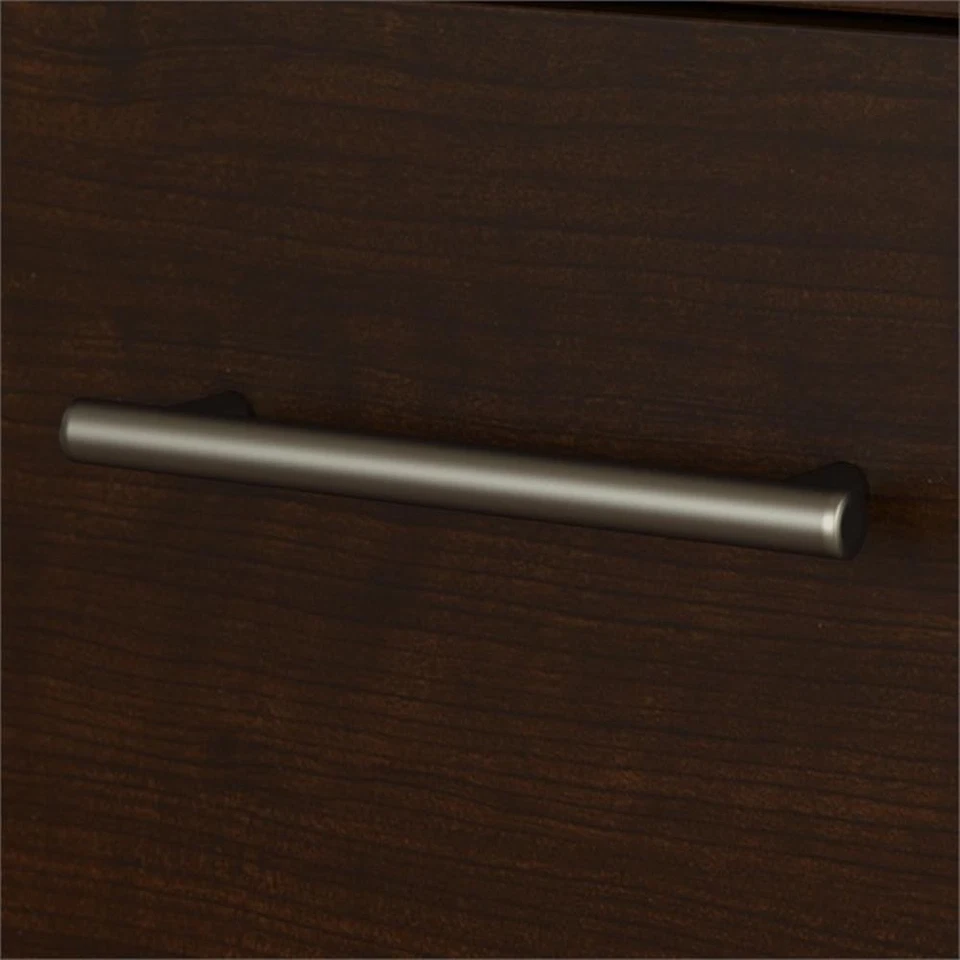 Escritorio de oficina Bush Furniture Somerset 60W en cereza moca Foto 3 de 4