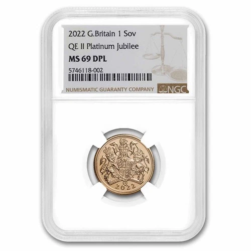 2022 Great Britain Gold Sovereign NGC MS-69 DPL
