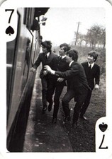 The Beatles John Lennon Paul McCartney George Harrison Ringo Starr Playing Card