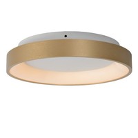 LED Deckenlampe Messing Ring Rund Ø28 Cm 1700 Lm 2700 K Deckenleuchte Wohnzimmer