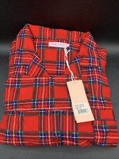 NWT - White Mark Women's Plus Size Three-Piece Pajama Set Red Plaid 2XL