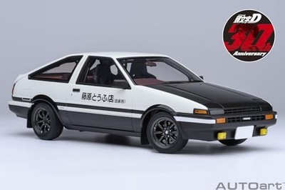 カー模型ミニカーSprinter  Trueno AE86 後期型1985年式 AUTOart 1/18 TOYOTA SPRINTER TRUENO (AE86) INITIAL D PROJECT D