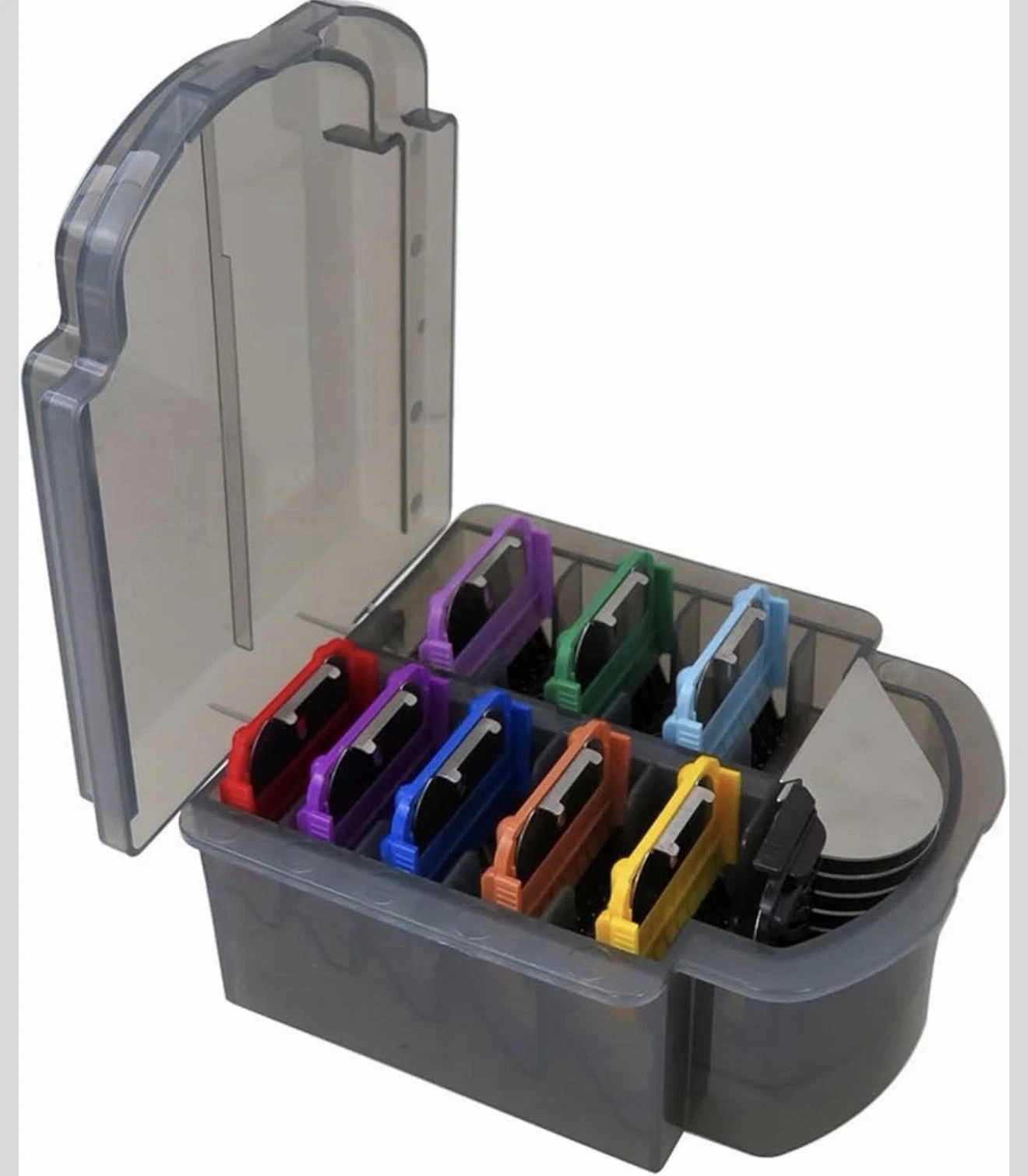 Pet Grooming Clipper Guide Comb Set For A5 Andis Oster Wahl 9 Pc Color w Case
Opens in a new window
