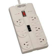 Tripplite TLP808TEL Surge Protector 8 Outlet 2160J 8ft Cord
