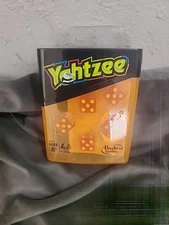 Hasbro Yahtzee Neon Pop Series Dice Game, Orange / NEW