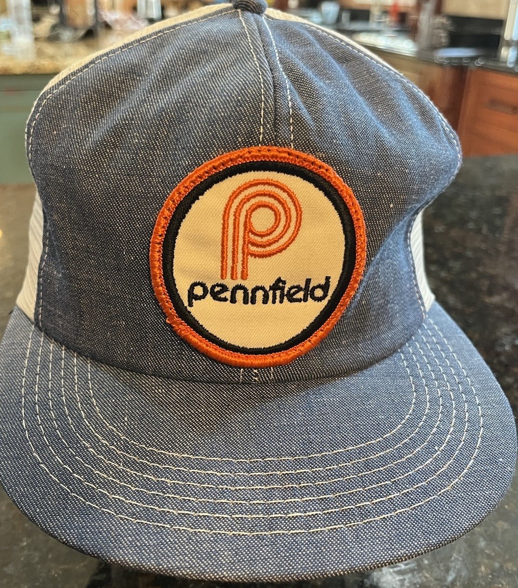 VTG Pennfield K Brands SnapBack Cap Hat Chicken Farm Patch Trucker USA View 3