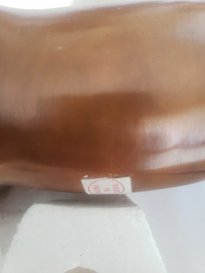 Copper Reindeer Candelabra Candle Holder Holiday Christmas 19" Made In India - Image 4 of 4