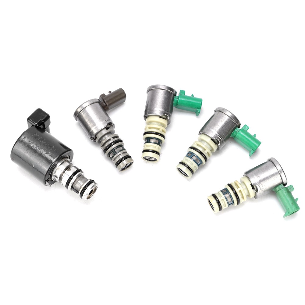 5pcs Transmission Solenoid Valve Kit 5L40E For CTS 2001-07