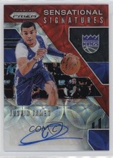 2019 Panini Prizm Sensational Signatures Choice Justin James #SS-JJM Auto 0y2q