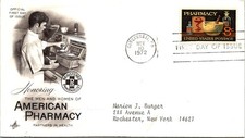 FDC 1972 SC #1473 Artcraft Cachet - Cincinnati Oh - Single - J33094
