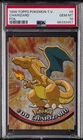 1999 TOPPS POKEMON TV FOIL #6 CHARIZARD PSA 10