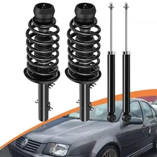 Juego de amortiguadores delanteros y traseros para Volkswagen Jetta (1999-2005)
