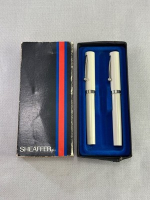 Sheaffer Fountain Pen Ink Pen Set New Ink Installed Original Box Free Shipping