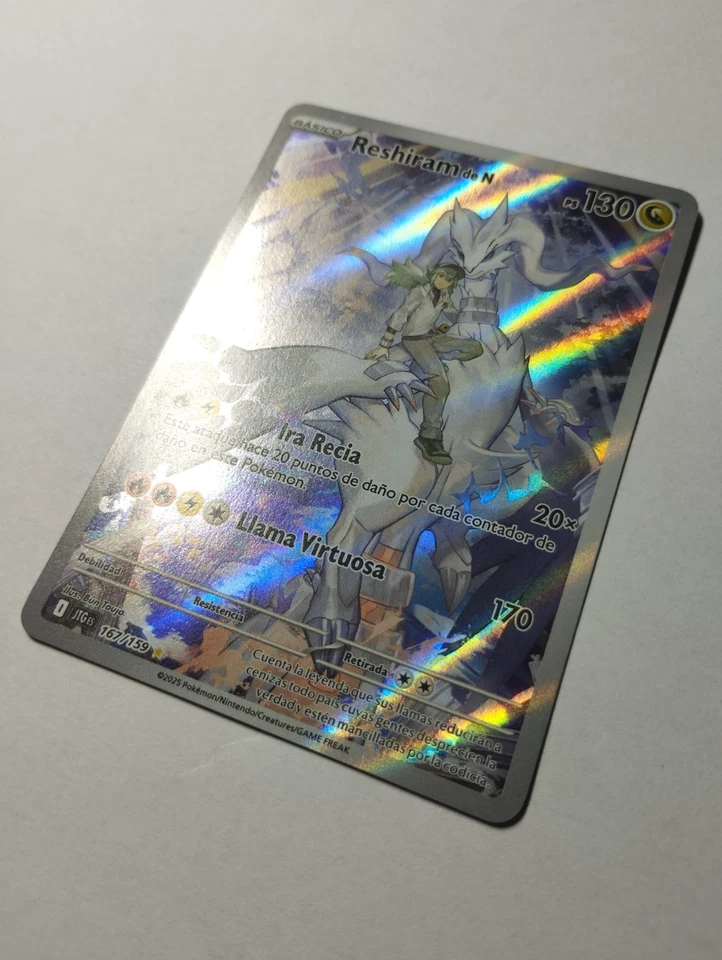 Reshiram de N JTG Juntos de Aventuras Español Cartas Pokémon JCC tcg. - Imagen 3 de 4