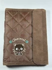 Vintage Sanrio Curduroy Nylon CHOCOCAT Address Book - RARE NEW 2008