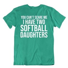 Softball Sport TShirt Tee Shirt Gift Cool Present Cute Funny Color Daughter Joke