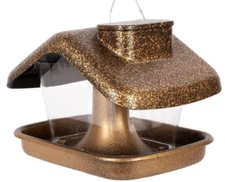 Hanging Wild Bird Feeder, Panorama House for Bird Watchers - Speckled Cooper