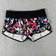 Lululemon Speed Up Short Womens 4 Swift Ultra Running Pop Cut Boom Juice