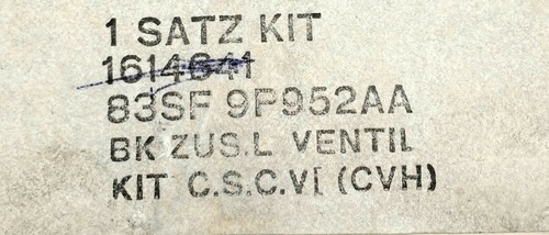 Original Ford 83SF9P952AA Kit Control Cvh 1614641 - Picture 2 of 4