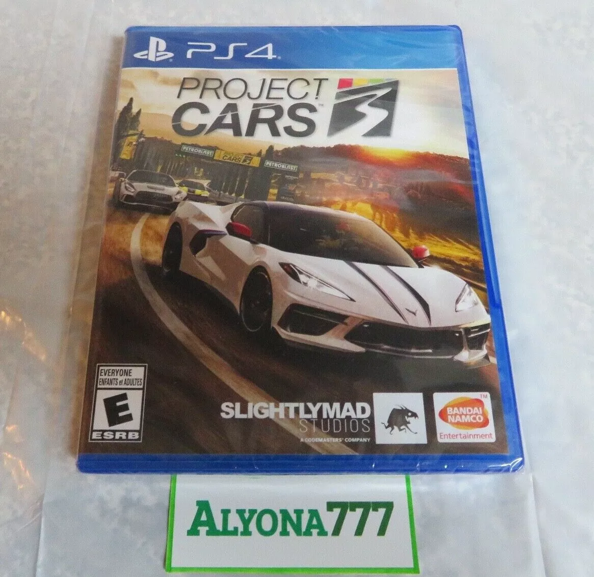 Project Cars 3, Bandai Namco, PlayStation 4, 722674121903 