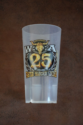 Wacken Open Air WOA Konzert Becher 1 Liter 25 Years Jahre Faster Harder Louder