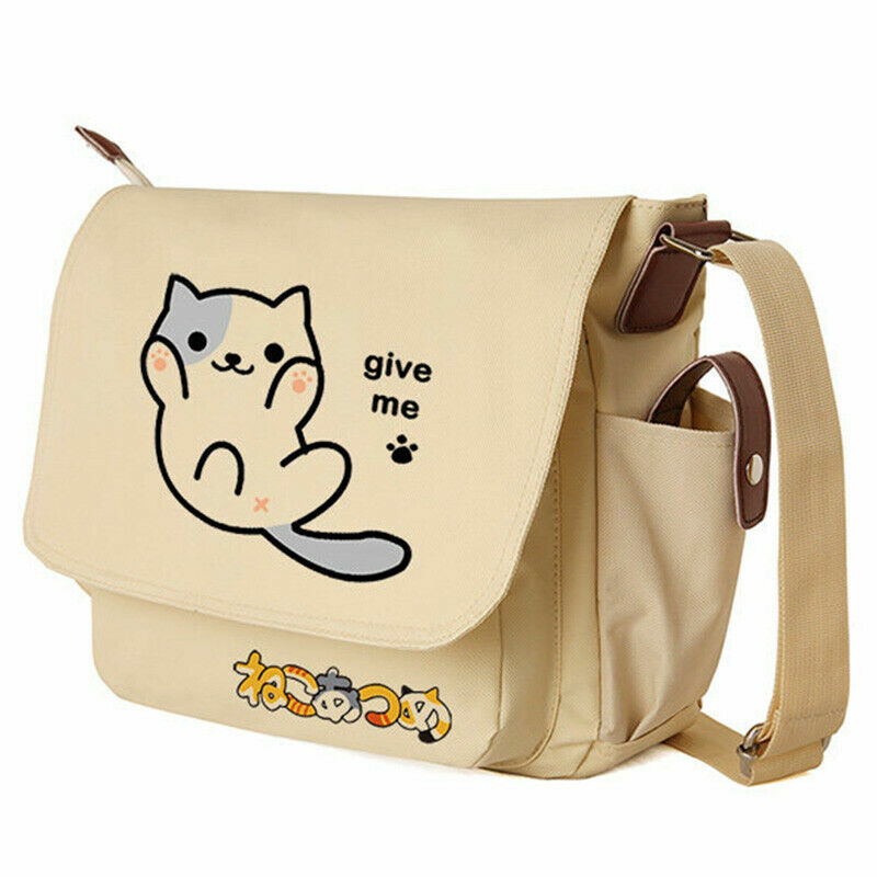 Kawaii Niñas Gatos Bolsos Anime Bolso de Mano Bolso de Libro Bandolera Carteras Bolsos |