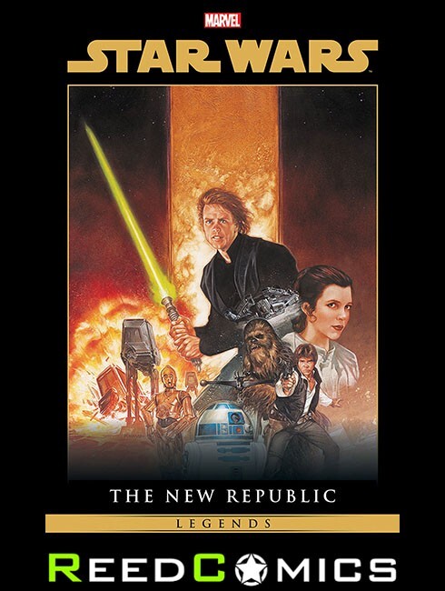 STAR WARS LEGENDS THE NEW REPUBLIC OMNIBUS VOLUME 2 HARDCOVER DAVE DORMAN COVER