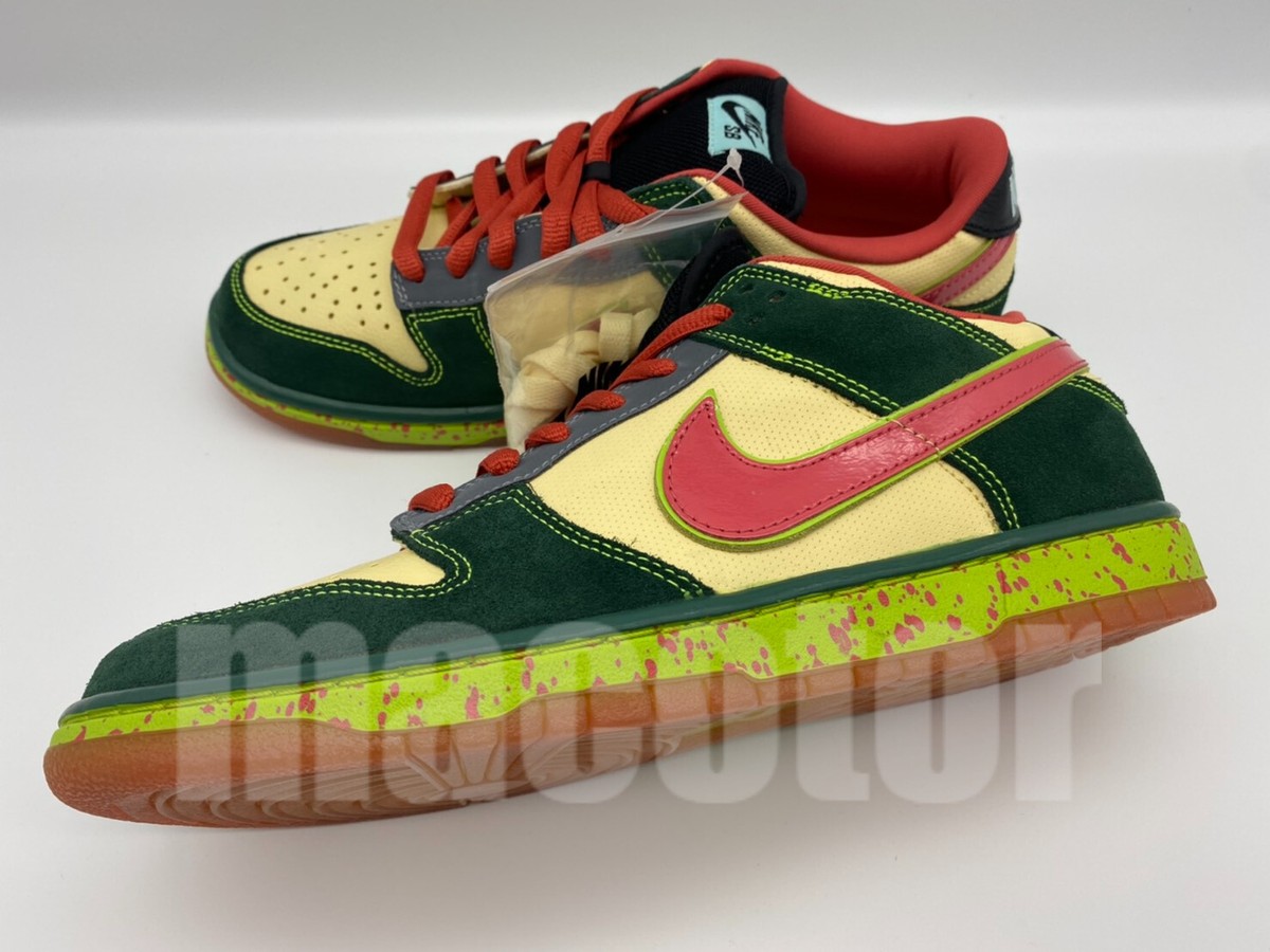 DS Nike Dunk SB Low Mosquito Sz 10 313176-761 Green RARE Special