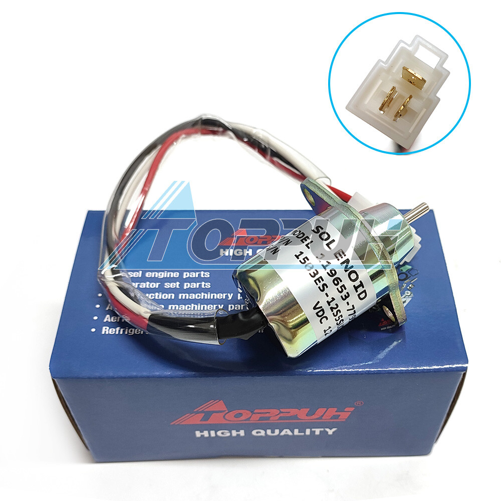 New DIESEL Shut Off Solenoid 119653-77950 1503ES-12S5SUC5S