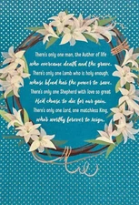 Religious EASTER Card, "Celebrate Jesus" by DaySpring + Envelope