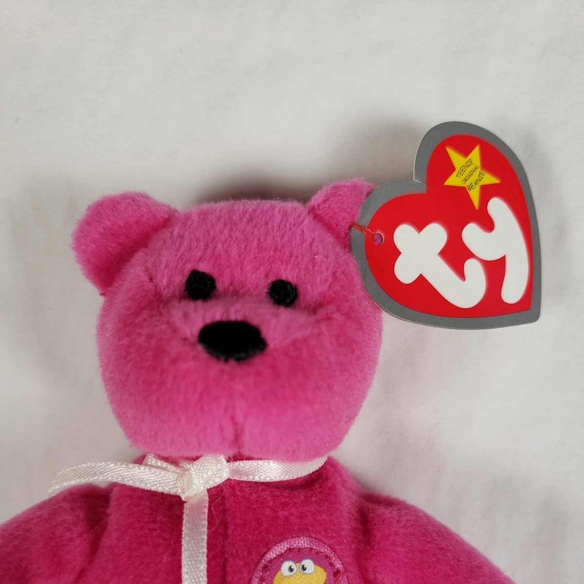 Burger the bear beanie baby value deals