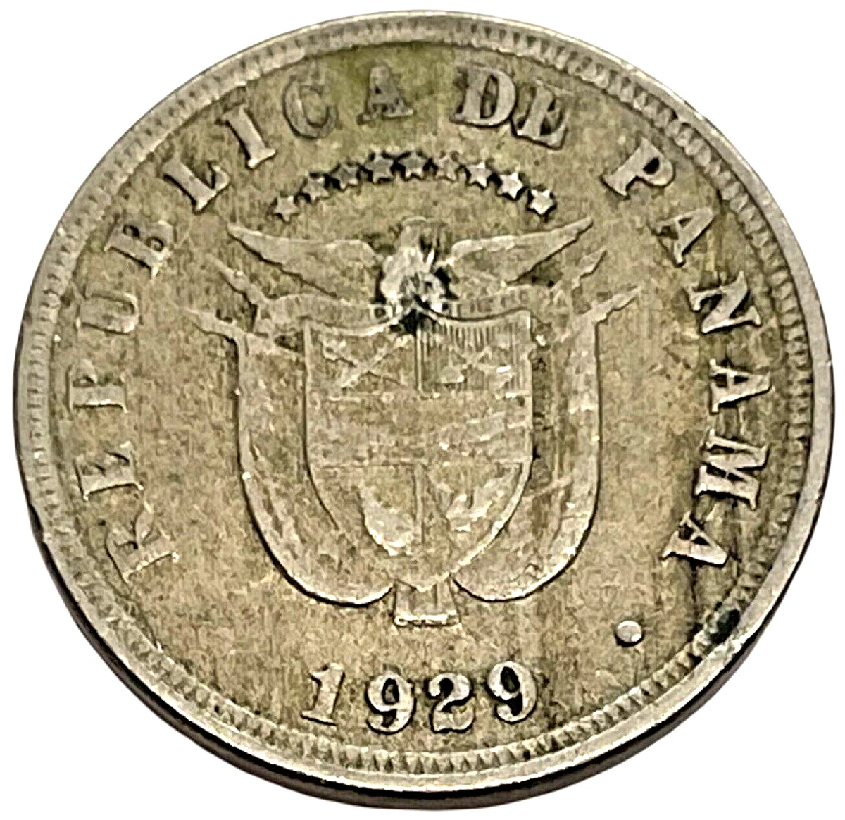 パナマ 1929年 2.5センティモス硬貨 2½ Centésimos - Panama – Numista