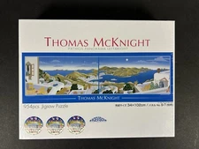 1998 Thomas Mcknight Patmos Panorama Left Right Wide Jigsaw Puzzle 954 Pcs Japan