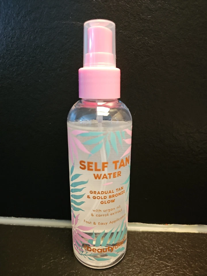 The Beauty Dept. Selbstbräuner Wasser Water Gradual Tan & Gold Bronze Glow 150ml