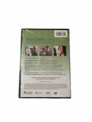 Agatha Christies Poirot: Series 2 (DVD, 2012, 3-Disc Set) for sale