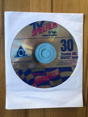 AOL Internetzugang TV Spielfilm Warm-Up 2000  CD-ROM