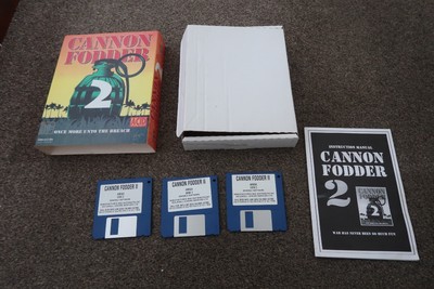 Cannon Fodder 2 Acid Software Release ~ Original OVP Amiga Spiel
