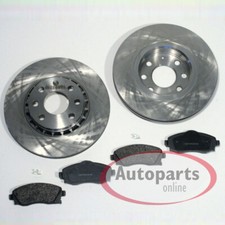 Bremsscheiben Ø 256 mm + Bremsbeläge vorne für Chevrolet Lacetti