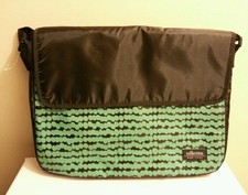 Tablet or Laptop Shoulder Carrying Bag Teal Black