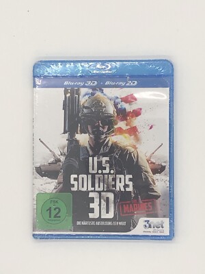 Blu ray Film US Soldiers 3D Marines, Dokumentation 3D