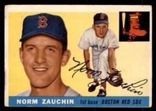 1955 Topps Baseball #176 Norm Zauchin VG *gg2
